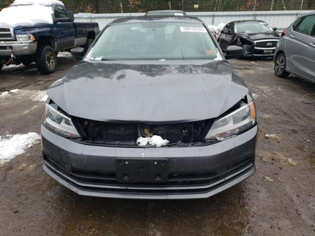 3VW1K7AJ6FM332445 - 2015 VOLKSWAGEN JETTA BASE GRAY photo 5