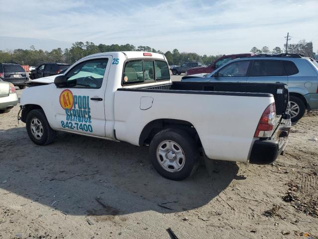 5TENX4CN4AZ735744 - 2010 TOYOTA TACOMA WHITE photo 2