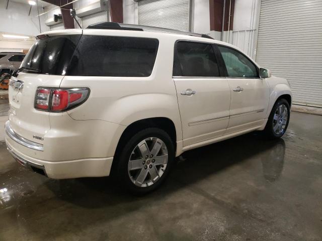 1GKKVTKD4EJ321007 - 2014 GMC ACADIA DENALI WHITE photo 3