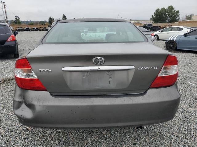 4T1BE32K94U890146 - 2004 TOYOTA CAMRY LE GRAY photo 6