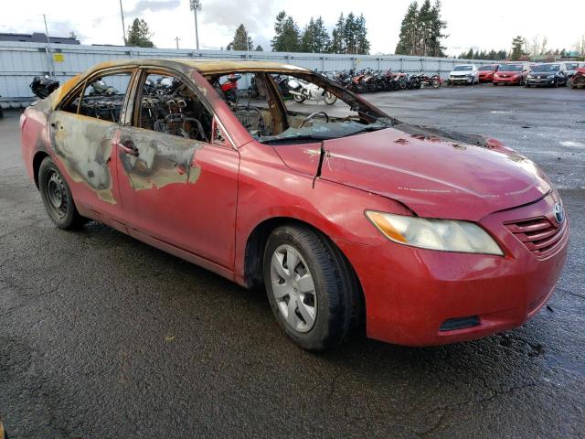 4T1BE46KX7U010835 - 2007 TOYOTA CAMRY CE RED photo 4