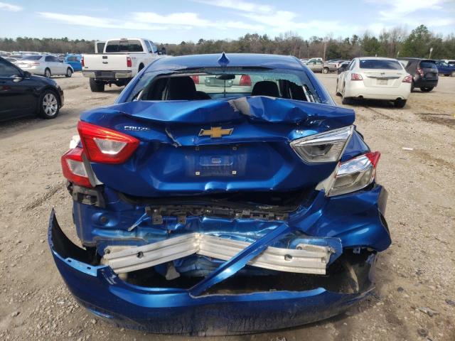 1G1BE5SM9H7166486 - 2017 CHEVROLET CRUZE LT BLUE photo 6