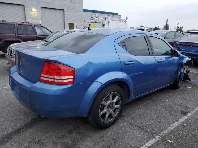 1B3LC46K48N583046 - 2008 DODGE AVENGER SE BLUE photo 3