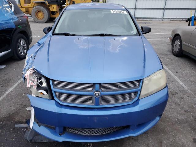 1B3LC46K48N583046 - 2008 DODGE AVENGER SE BLUE photo 5