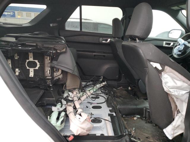 1FM5K8AB8MGC31672 - 2021 FORD EXPLORER POLICE INTERCEPTOR WHITE photo 11