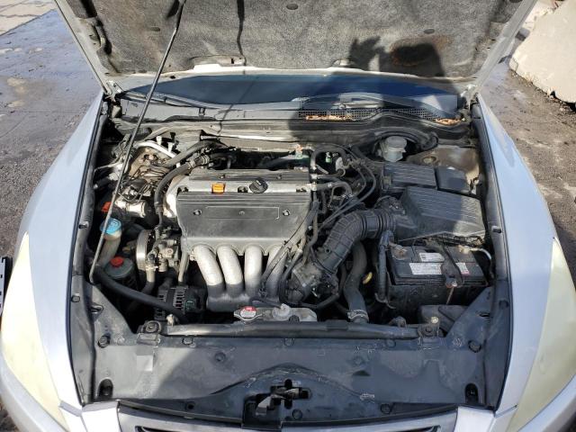 1HGCM56805A091480 - 2005 HONDA ACCORD EX SILVER photo 11