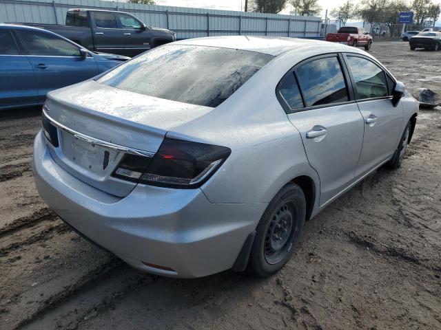 19XFB2F57FE071747 - 2015 HONDA CIVIC LX SILVER photo 3