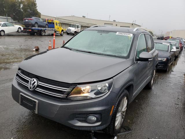 WVGBV7AX2CW006071 - 2012 VOLKSWAGEN TIGUAN S GRAY photo 1