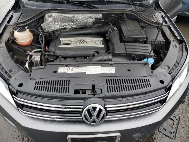 WVGBV7AX2CW006071 - 2012 VOLKSWAGEN TIGUAN S GRAY photo 12