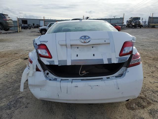 4T1BF3EK6BU629644 - 2011 TOYOTA CAMRY BASE WHITE photo 6