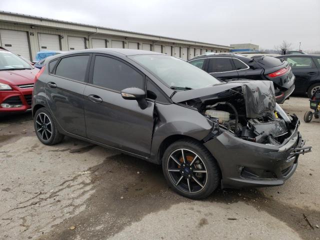 3FADP4EJ7KM116596 - 2019 FORD FIESTA SE GRAY photo 4