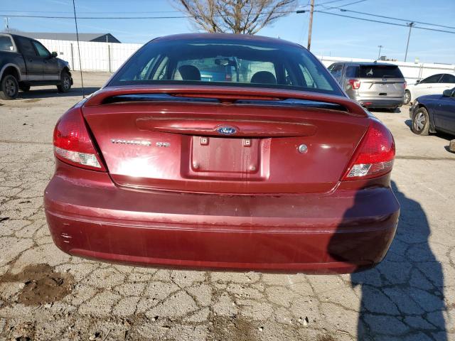 1FAFP53275A282550 - 2005 FORD TAURUS SE MAROON photo 6