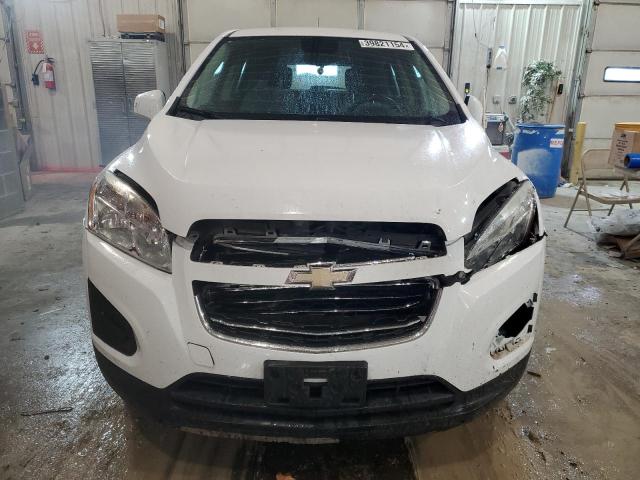 3GNCJNSB0GL274325 - 2016 CHEVROLET TRAX LS WHITE photo 5