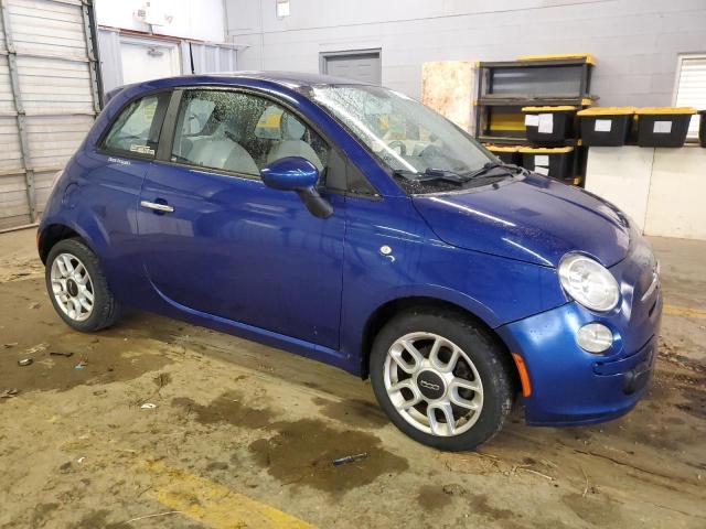 3C3CFFAR0DT515735 - 2013 FIAT 500 POP BLUE photo 4