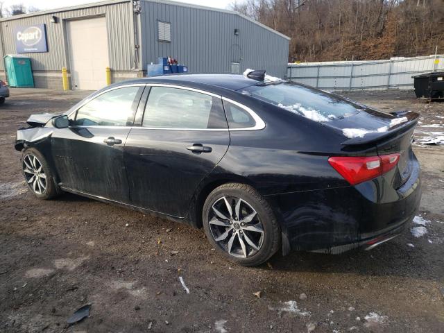 1G1ZG5ST1LF156002 - 2020 CHEVROLET MALIBU RS BLACK photo 2