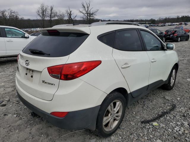 KM8JU3ACXAU060330 - 2010 HYUNDAI TUCSON GLS WHITE photo 3