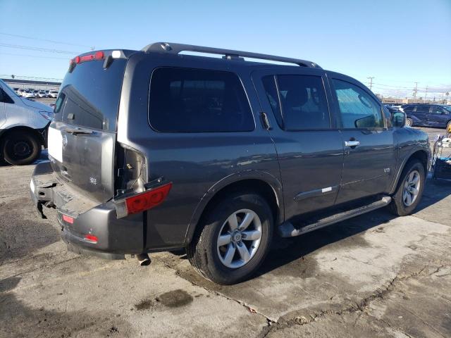 5N1AA08DX9N607415 - 2009 NISSAN ARMADA SE GRAY photo 3