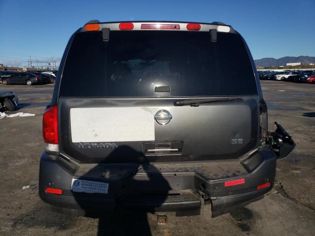 5N1AA08DX9N607415 - 2009 NISSAN ARMADA SE GRAY photo 6