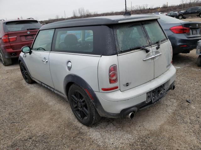 WMWZG3C51CTY32331 - 2012 MINI COOPER S CLUBMAN GRAY photo 2