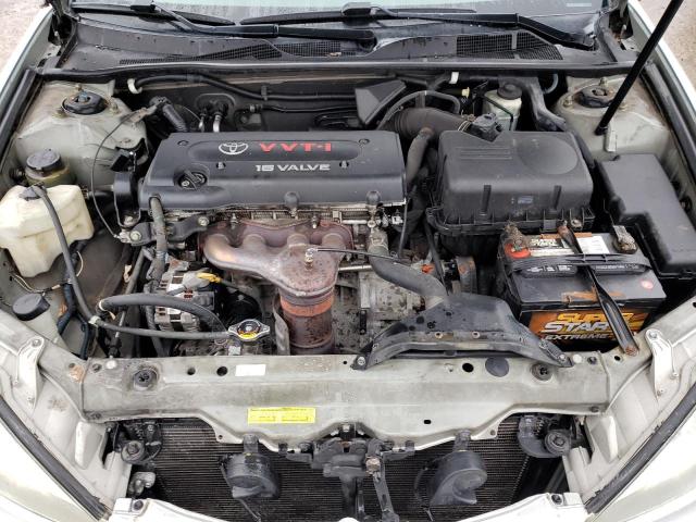 4T1BE32KX4U343404 - 2004 TOYOTA CAMRY LE SILVER photo 11