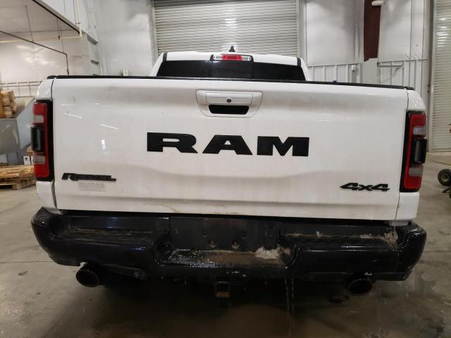 1C6SRFLT8KN602374 - 2019 RAM 1500 REBEL WHITE photo 6