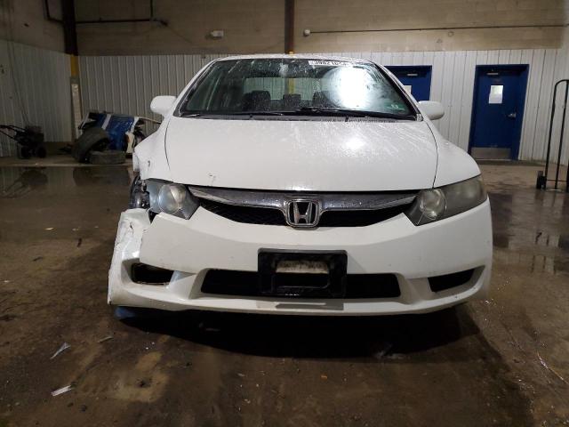 19XFA1F63AE064132 - 2010 HONDA CIVIC LX-S WHITE photo 5