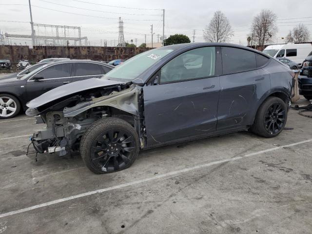 7SAYGDEE3NF386208 - 2022 TESLA MODEL Y SILVER photo 1