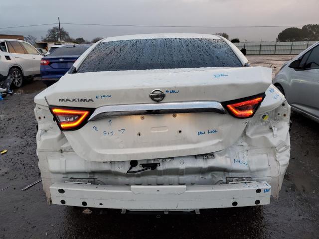 1N4AA6AV6KC377664 - 2019 NISSAN MAXIMA S WHITE photo 6