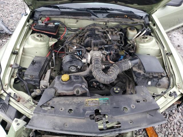 1ZVFT80N055244511 - 2005 FORD MUSTANG GREEN photo 11