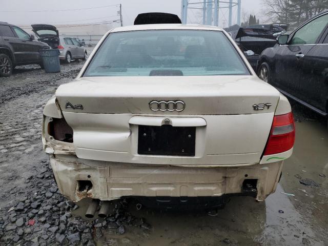 WAUBB28DXWA191514 - 1998 AUDI A4 1.8T WHITE photo 6