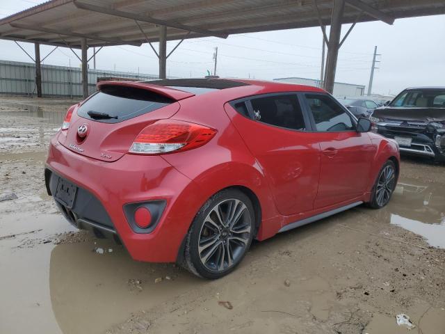 KMHTC6AE5GU271846 - 2016 HYUNDAI VELOSTER TURBO RED photo 3