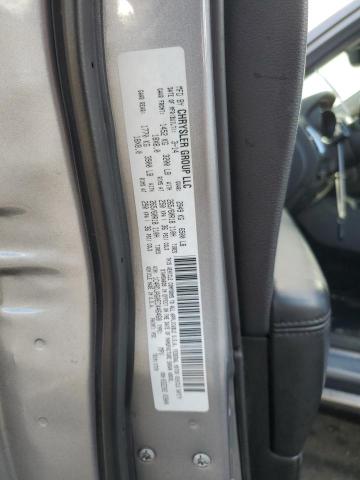 1C4RDJAG0EC446460 - 2014 DODGE DURANGO SXT SILVER photo 13