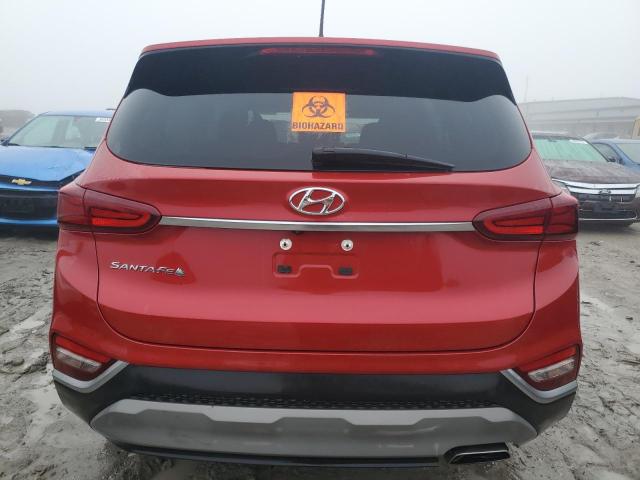 5NMS23AD1KH032366 - 2019 HYUNDAI SANTA FE SE RED photo 6