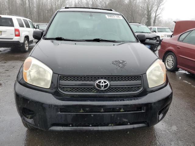 JTEHD20VX50075015 - 2005 TOYOTA RAV4 BLACK photo 5