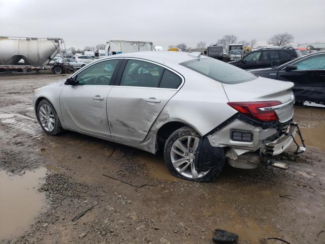 2G4GK5EX6G9106265 - 2016 BUICK REGAL SILVER photo 2