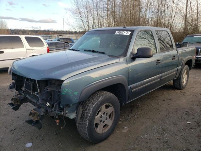 2GCEK13T261175861 - 2006 CHEVROLET silverado K1500 GRAY photo 1