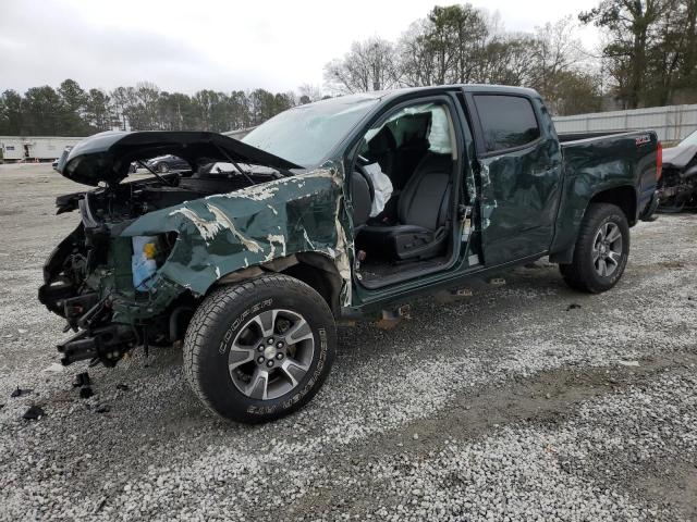 1GCGTDE32G1113310 - 2016 CHEVROLET COLORADO Z71 GREEN photo 1