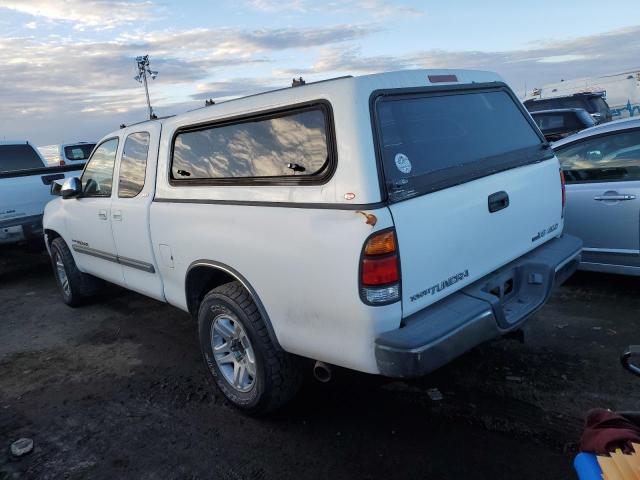 5TBBT44174S451352 - 2004 TOYOTA TUNDRA ACCESS CAB SR5 WHITE photo 2