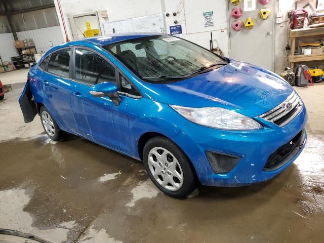 3FADP4BJ1DM220301 - 2013 FORD FIESTA SE BLUE photo 4