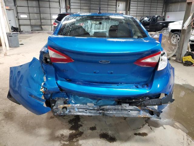 3FADP4BJ1DM220301 - 2013 FORD FIESTA SE BLUE photo 6