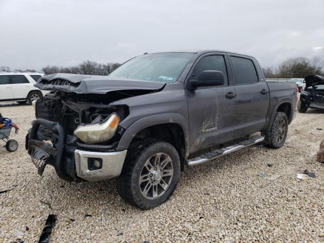 5TFEM5F17FX083143 - 2015 TOYOTA TUNDRA CREWMAX SR5 GRAY photo 1