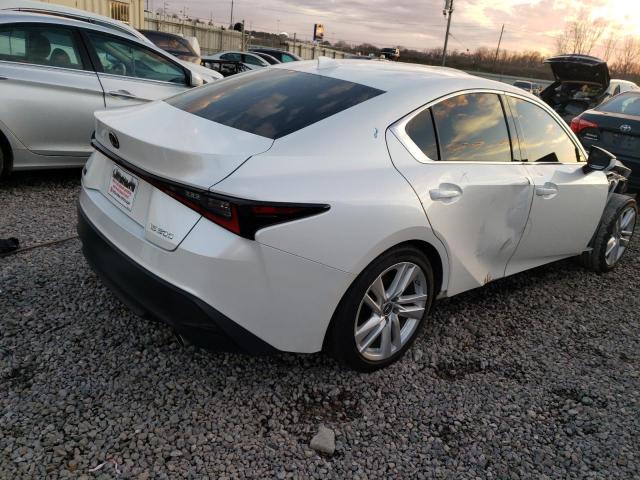 JTHAA1D28N5118535 - 2022 LEXUS IS 300 WHITE photo 3