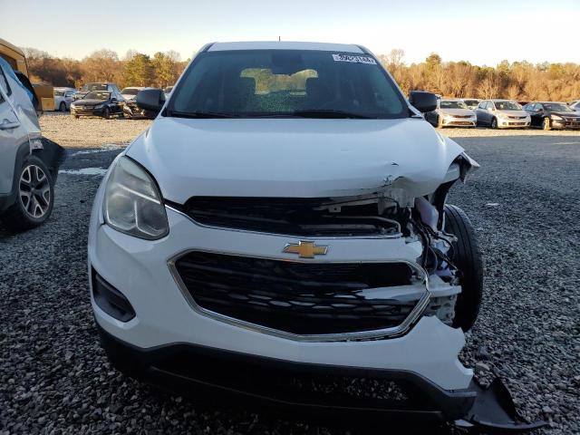 2GNALBEK4H1508948 - 2017 CHEVROLET EQUINOX LS WHITE photo 5