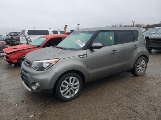 KNDJP3A55K7673498 - 2019 KIA SOUL + GRAY photo 1