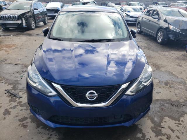 3N1AB7APXKY390376 - 2019 NISSAN SENTRA S BLUE photo 5