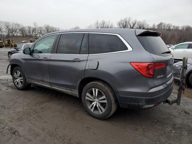 5FNYF6H52GB073080 - 2016 HONDA PILOT EXL GRAY photo 2