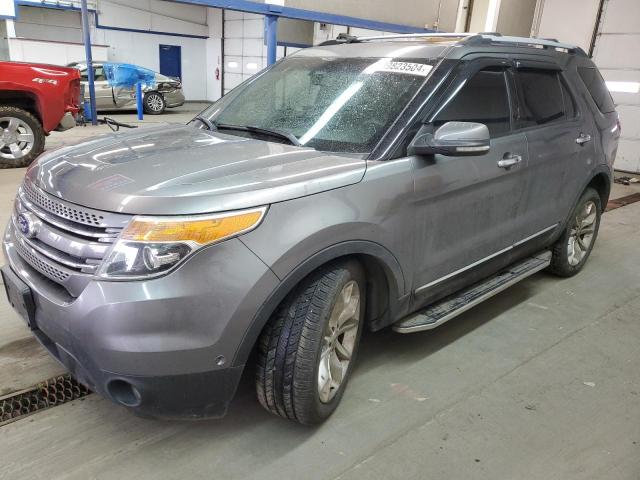 1FMHK8F82BGA74115 - 2011 FORD EXPLORER LIMITED GRAY photo 1