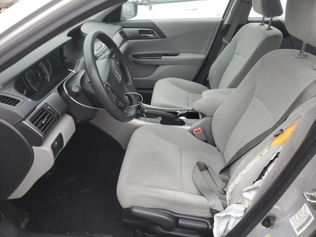 1HGCR2F38DA061498 - 2013 HONDA ACCORD LX SILVER photo 7