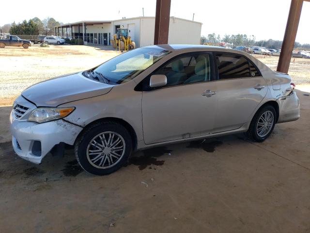 5YFBU4EEXDP150573 - 2013 TOYOTA COROLLA BASE SILVER photo 1