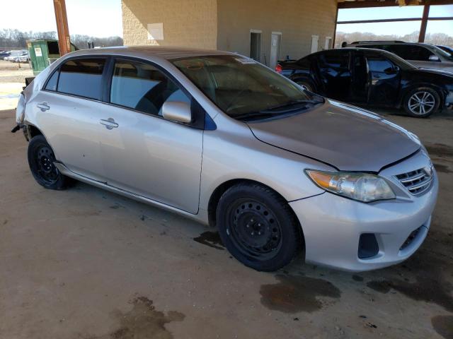 5YFBU4EEXDP150573 - 2013 TOYOTA COROLLA BASE SILVER photo 4